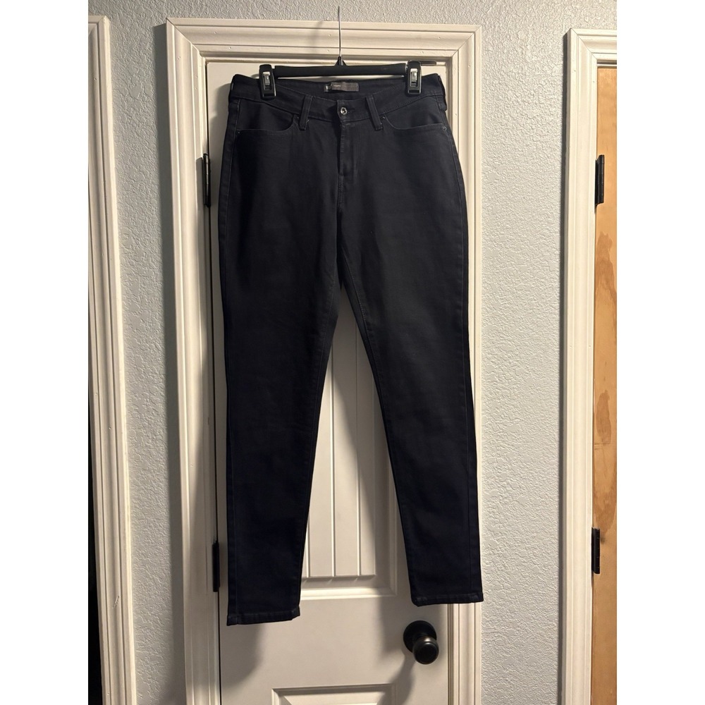 Levi's Legging Jeans Womens 10M Black Stretch Mid Rise Slim Fit 58455-0042